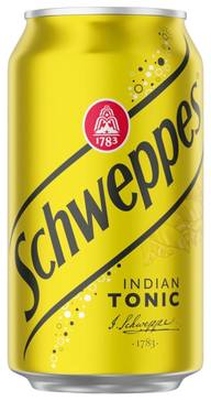 Schweppes Indian Tonic virvoitusjuoma tölkki 0,33 L