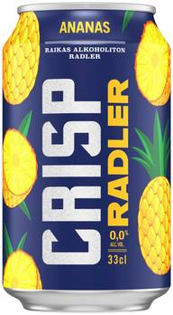 Crisp Radler Ananas alkoholiton olut 0% 33cl tlk