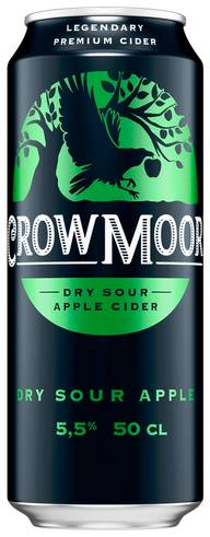 Crowmoor Dry Sour Apple siideri 5,5 % tölkki 0,5 L