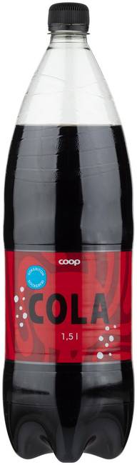 Coop Cola Sokeriton virvoitusjuoma 1,5 l kmp
