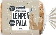 Porokylän Korpikulkijan lempeä pala 6 kpl / 270 g rukiinen vaalea leipä