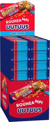 Fazer Dumle Crunchy Salted Caramel suklaapatukka 55g