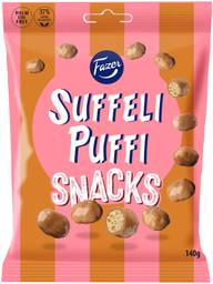 Fazer Suffeli Puffi Snacks karkkipussi 140g