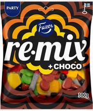Fazer Remix Choco karkkipussi 300g