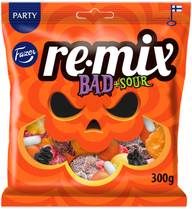 Fazer Remix Bad +sour karkkipussi 300g