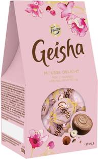 Fazer Geisha Mousse Delight suklaa hasselpähkinä hienokonvehti 130g