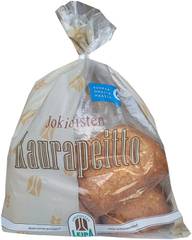 Jokioisten Kaurapeitto 4/300 g pakattu Vehnäkaurasämpylä