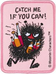Muumi silitysmerkki Catch me 68 x 85 mm