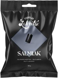 Kouvolan Lakritsi Salmiakkilakritsi 150 g
