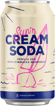 Sun'n Cream Soda 0,33l