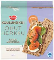 Vaasan Koulunäkki Ohut Herkku Chia & Merisuola 265 g