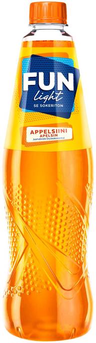 FUN Light appelsiininmakuinen juomatiiviste 0,5l