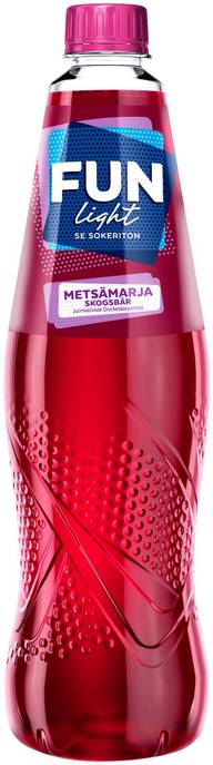 FUN Light metsämarjanmakuinen juomatiiviste 0,5l