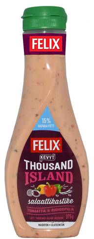 Felix kevyt thousand island salaattikastike 375g