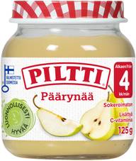 PILTTI 125g Päärynää hedelmäsose 4kk