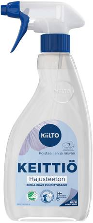 Kiilto Keittiö biohajoava puhdistussuihke Hajusteeton 600 ml