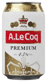 A. Le Coq Premium 4,5 % olut 0,33 l tlk