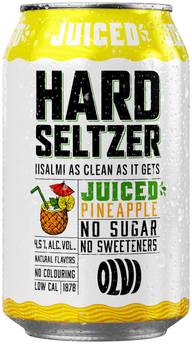 OLVI Hard Seltzer Juiced Pineapple 4,5 % 0,33 l tlk