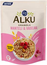 Fazer Alku Manteli & vadelma granola 350 g
