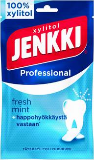 Jenkki Professional Freshmint täysksylitolipurukumi 90g