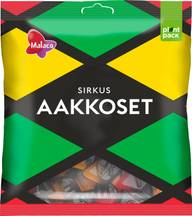 Malaco Aakkoset Sirkus makeissekoitus 340g