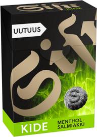 Sisu Kide menthol-salmiakki pastilli 80g