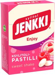 Jenkki Enjoy Sweet Shake ksylitolipastilli 80g