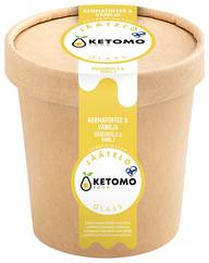 Ketomo Food Kermatoffee-vaniljajäätelö 473ml