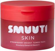 Smuuti Skin Strawberry Boost Toner Pads-kasvovesilaput 60 kpl