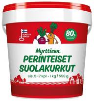 Myrttisen perinteiset suolakurkut 550g