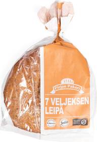 Pirjon Pakari 7-Veljeksenleipä 380 g