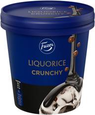 Fazer Liquorice Crunchy kermajäätelö 280g/425ml