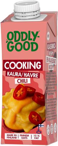 Oddlygood® Cooking Oat 2,5 dl chili gluteeniton