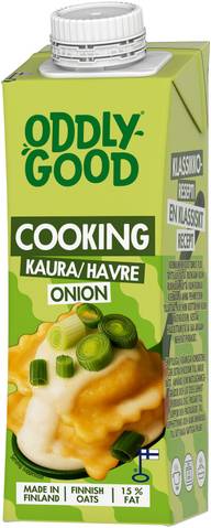 Oddlygood® Cooking Oat 2,5 dl sipuli gluteeniton