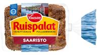 Vaasan Ruispalat Saaristo 360 g 6 kpl täysjyväruisleipä