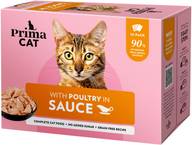 PrimaCat Siipikarjaa kastikkeessa 12 x 85 g