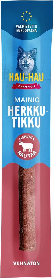 Hau-Hau Champion Mainio Herkkutikku nautaa 12 g