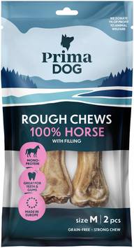 PrimaDog Rough Chews Hevonen täyteluu M 12 cm 100 g