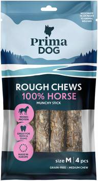 PrimaDog Rough Chews Hevonen rouhepatukka M 12 cm 112 g