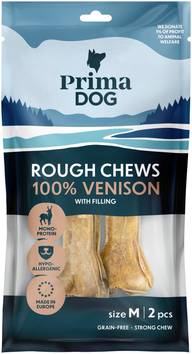 PrimaDog Rough Chews Riista täyteluu M 12 cm 2 kpl 76 g