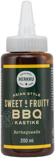 Herkku BBQ Sweet & Fruity kastike 200 ml