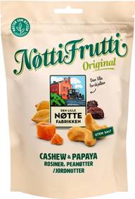 Den Lille Nøttefabrikken Nøtti Frutti Pähkinä-hedelmäsekoitus 190g