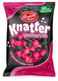 Brynild Knatter Vadelma & Lakritsi makeisraesekoitus 80g
