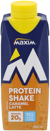 Maxim Caramel latte proteiinijuoma 250ml