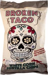 Broken Taco White Corn Tortilla Chips
