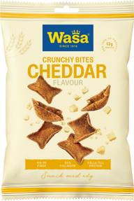 Wasa Crunchy Bites Cheddar ruissipsi 100g