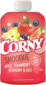 Corny Smoothie omena, mansikka, mustikka & kaura 120g