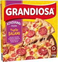 Grandiosa tuplasalami kiviuuni pakastepizza 330g