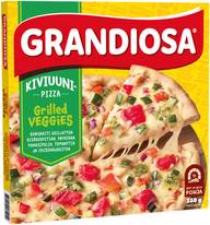 Grandiosa grilled veggies kiviuuni pakastepizza 350g