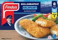 Findus Kullanrapeat kalafileet MSC 360g, pakaste